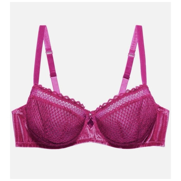 Savage X Fenty Bra 38D Velvet Vixen Unlined Balconette - Picture 5 of 11